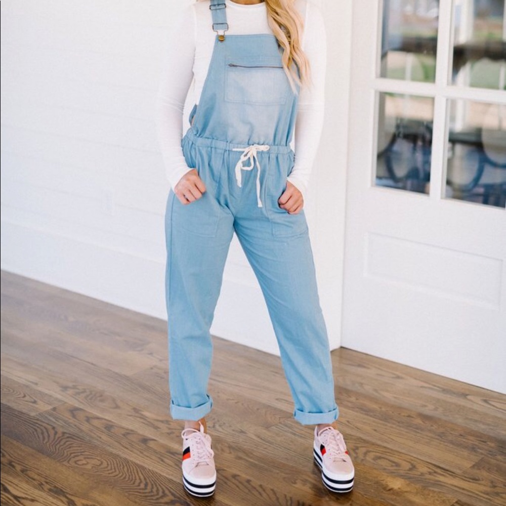 NWOT Leisure Drawstring Jumpsuit